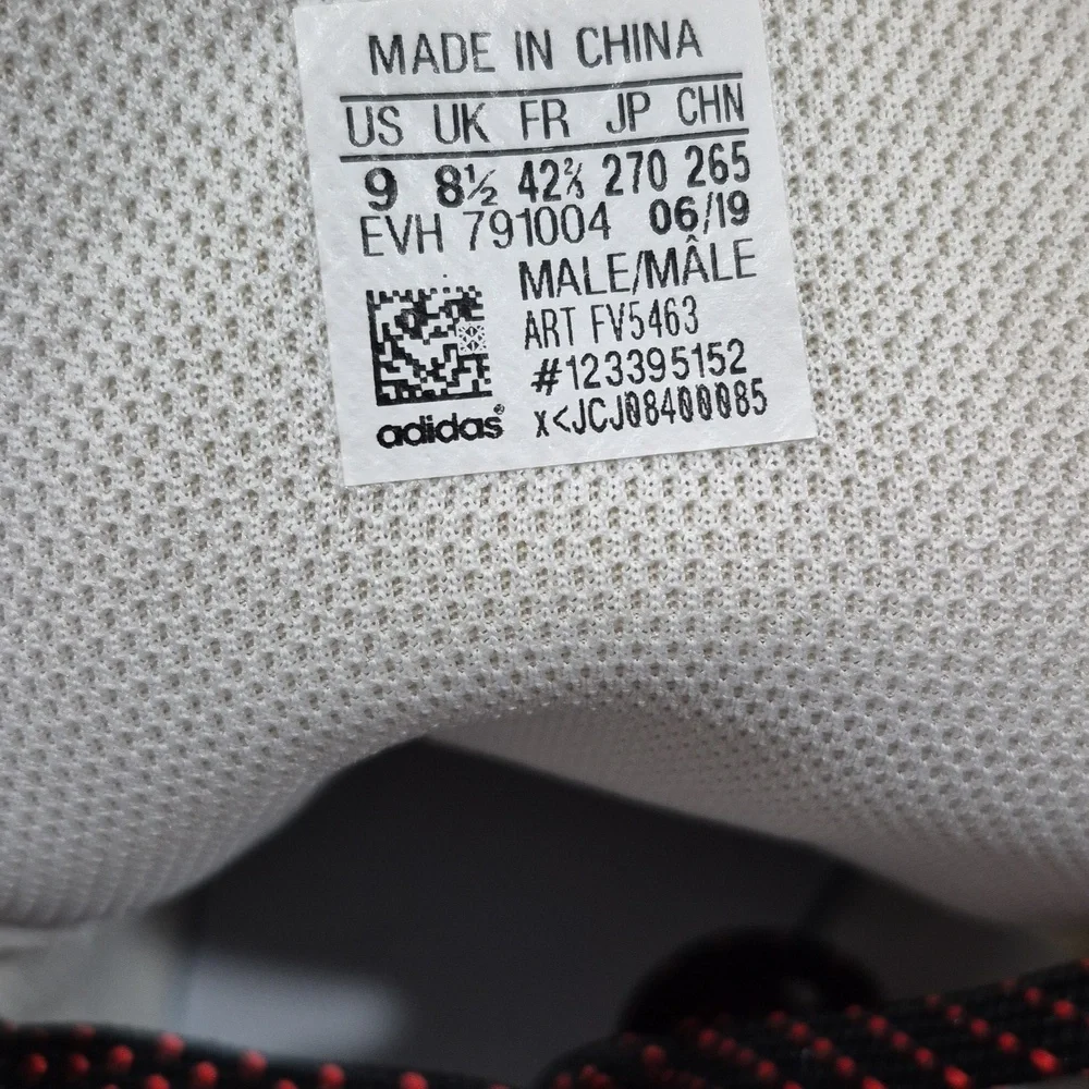 Adidas Transmission Pack Hi Top Hard Court Basketball Sneakers, Mens 9 White - Picture 13 of 15